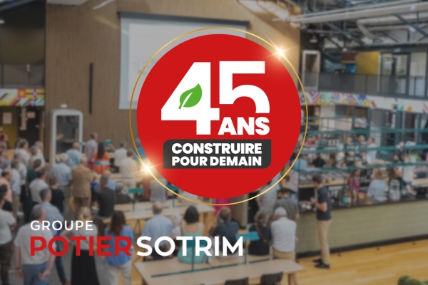 45 ans du Groupe Potier Sotrim : une soirée placée sous le signe du partage et de l'avenir