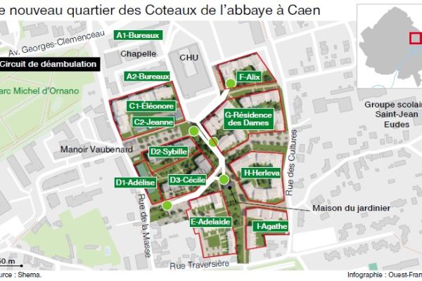 Les Coteaux de l’Abbaye à Caen : où en sont les travaux ?